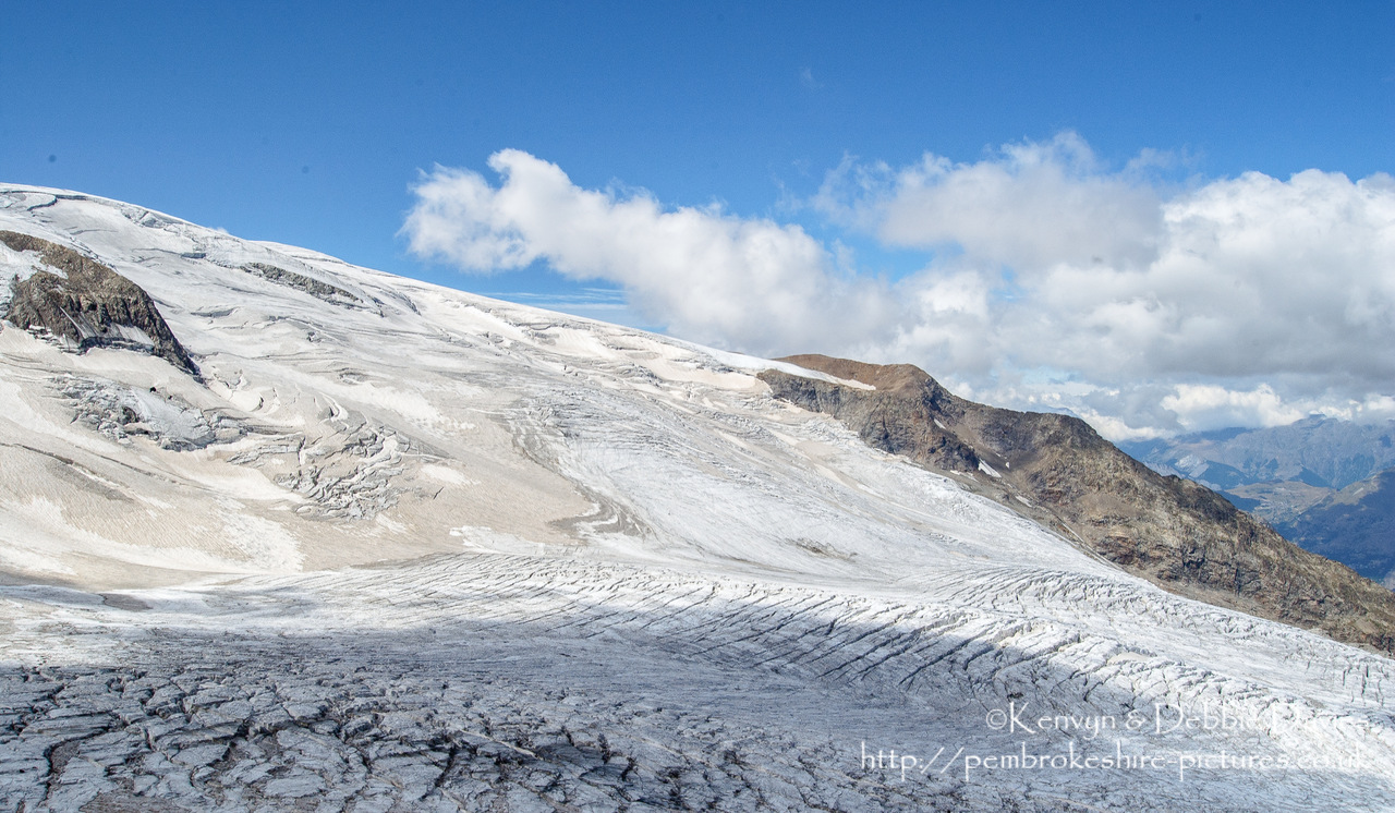 Glacier Du Vallon, La Grave in Provence-Alpes-Cote-d'Azur, France